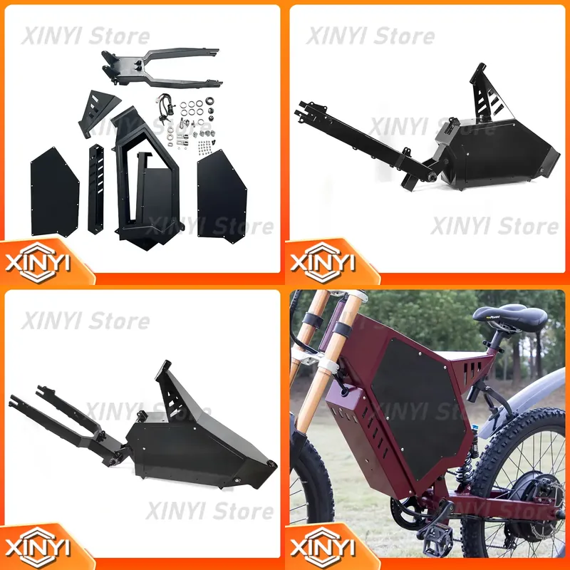 Mountain Biking Europe - ブランド認定用 72v 8000w ボンバー電動自転車 ヨーロッパ向けダウンヒルマウンテンバイクフレーム