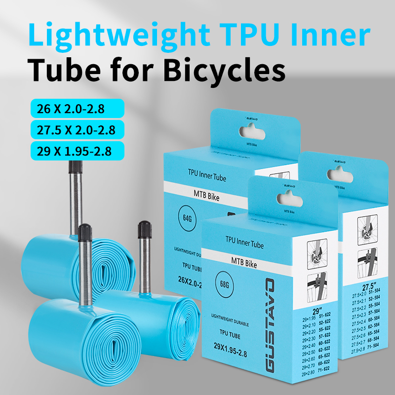 Mountain Biking Tube - グスタボ マウンテンバイク インナーチューブ MTB 26 27.5