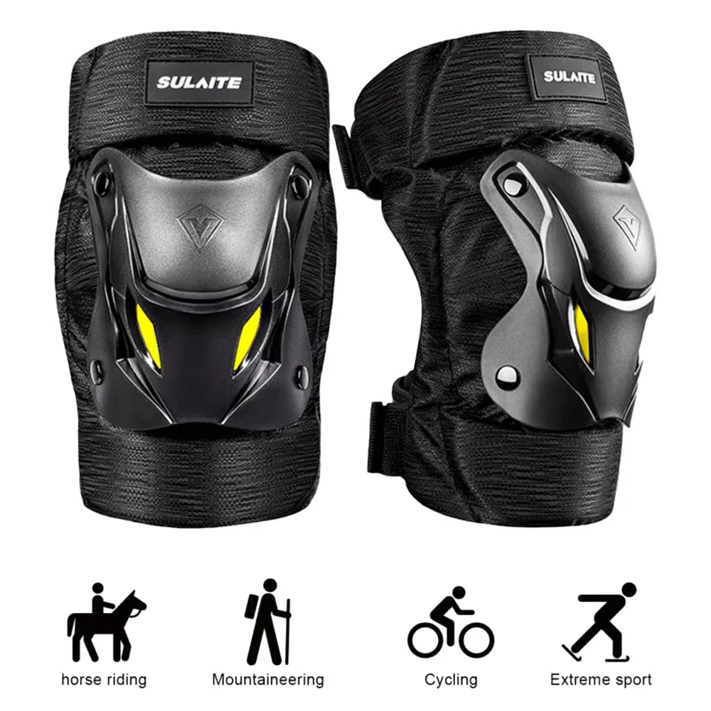 1 ペア電動自転車オートバイモトクロスレーシング膝肘ガードパ - Mountain Biking Elbow Pads のレビューと価格